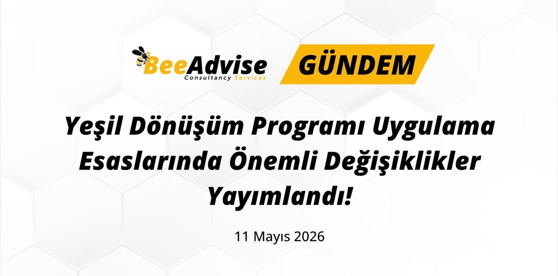 Yeşil Dönüşüm Programı Uygulama Esaslarında Önemli Değişiklikler