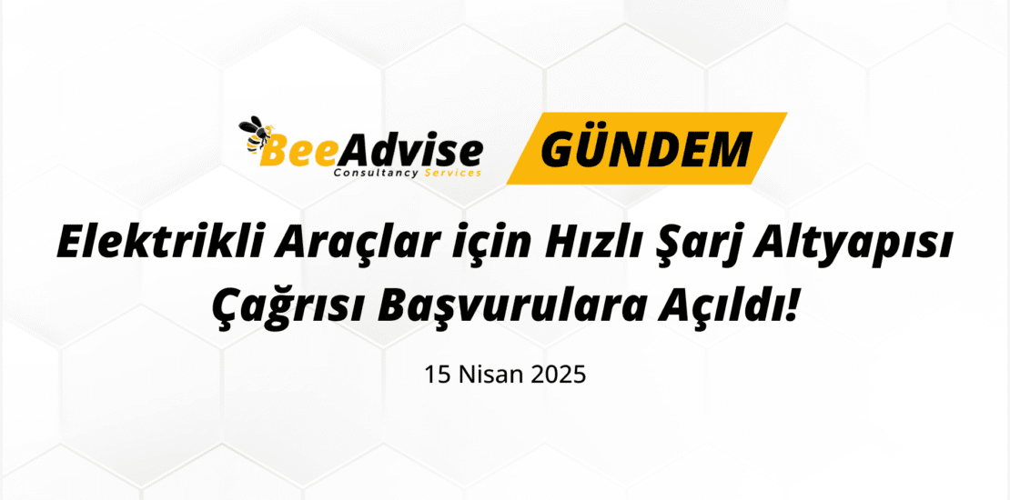Elektrikli Araclar icin Hizli Sarj Altyapisi Cagrisi basvurulara acildi