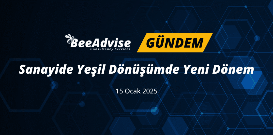 Sanayide Yesil Donusumde Yeni Donem